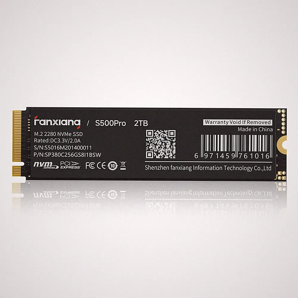 Fanxiang M.2 SSD 2TB NVMe Gen3 SSD Internal Solid State Hard Drive TLC 3500MB/S