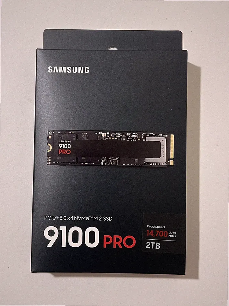 NEW SAMSUNG 9100 PRO 2TB SSD PCIe 5.0 x4 NVMe M.2 MZ-VAP2T0B/AM
