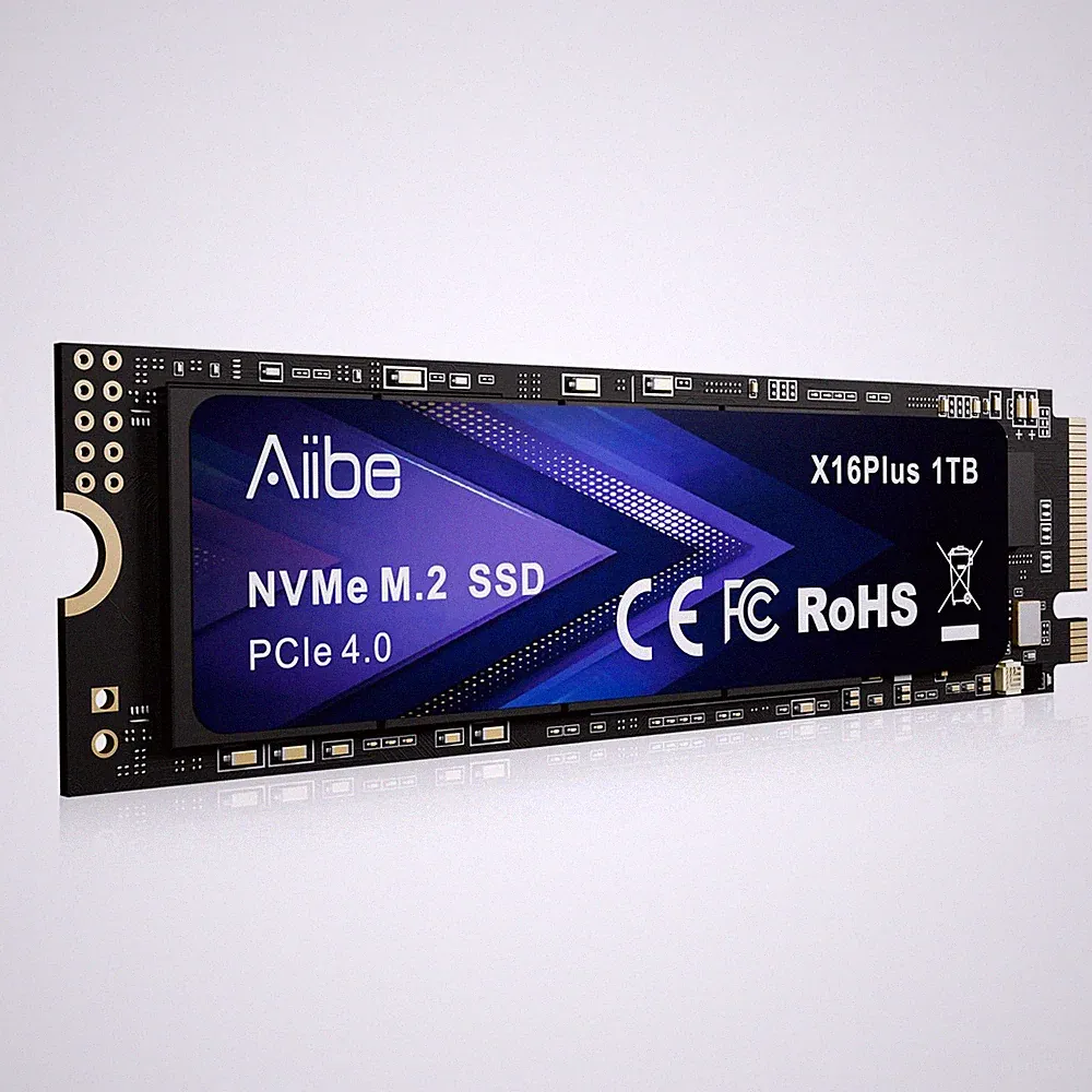 X16Plus 1TB NVMe M.2 SSD Internal Solid State Drive PCIe 4.0 M.2 2280 1TB SSD Re